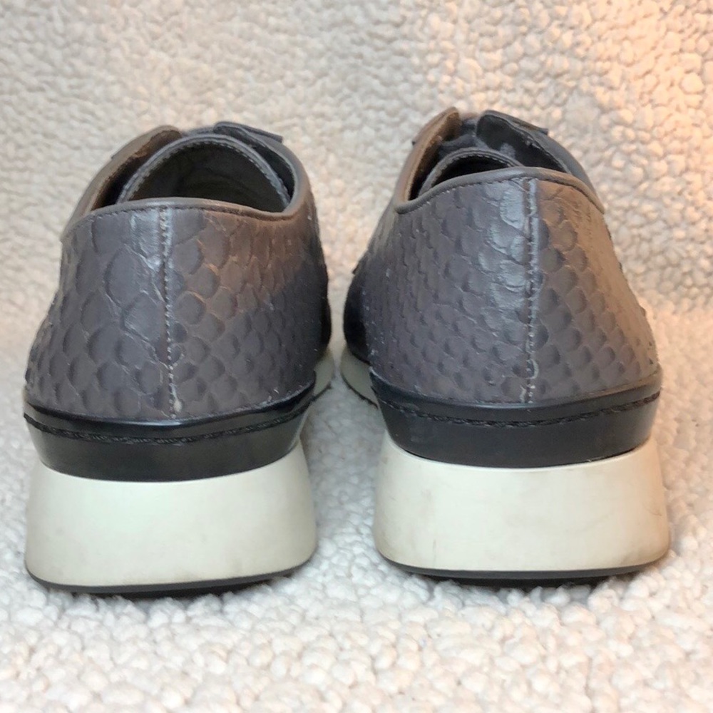 Vince Gray Rayner Python-Print Trainer Sneakers - image 8